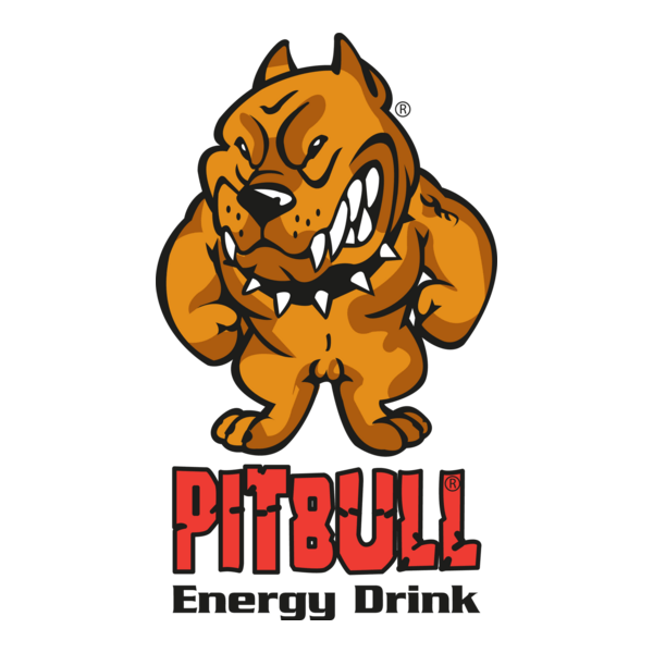 Pitbull Energy Drink Logo PNG Vector