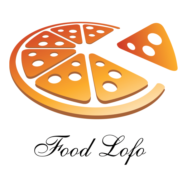Pizza Food Logo PNG Vector