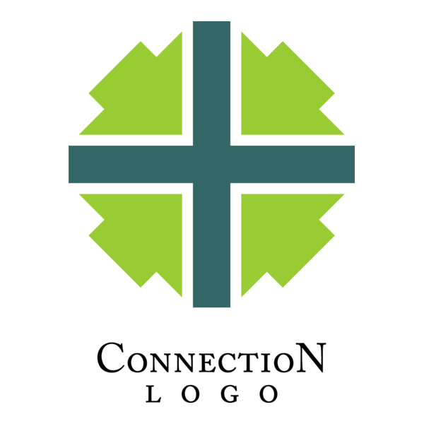 Plus Arrow Web Connection Logo PNG Vector
