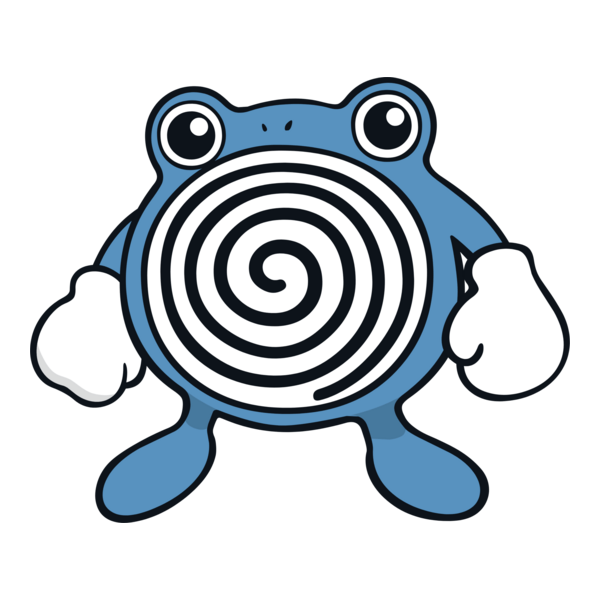 Poliwhirl Logo PNG Vector