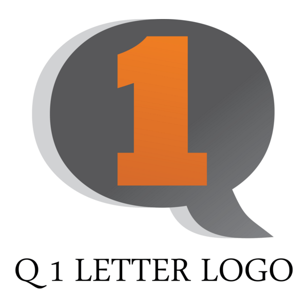 Q1 Letter Logo PNG Vector