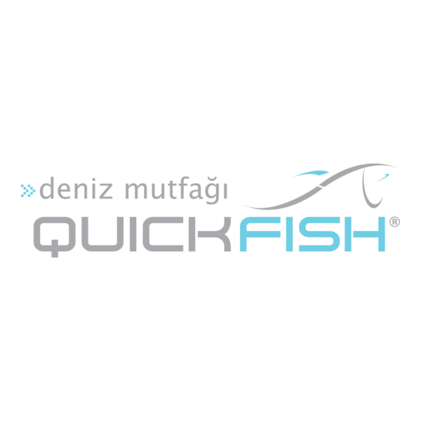 Quick Fish Logo PNG Vector