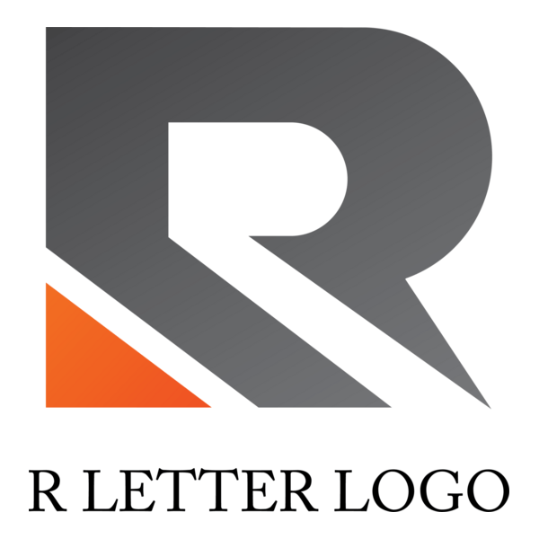 R Letter Logo PNG Vector
