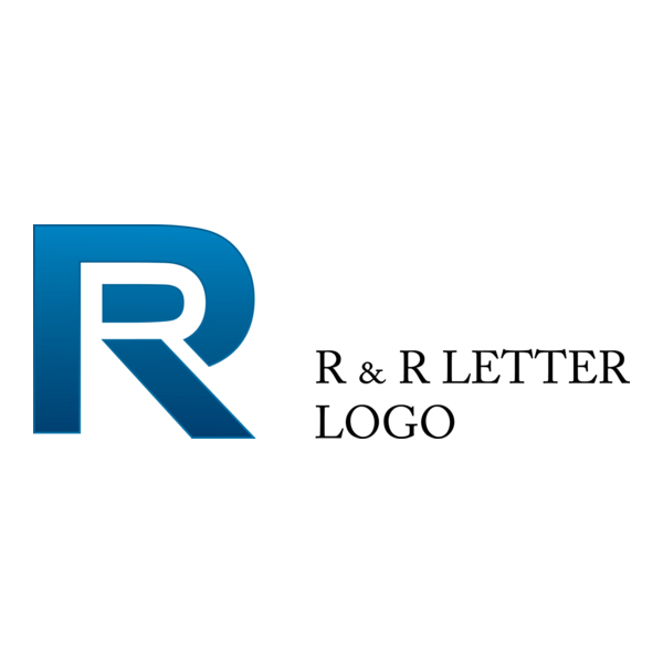 R Letter Logo PNG Vector