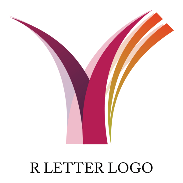 R Letter Logo PNG Vector