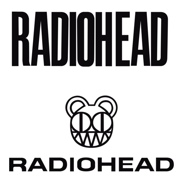 Radiohead Rock Band Logo PNG Vector