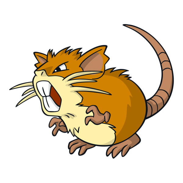 Raticate Logo PNG Vector