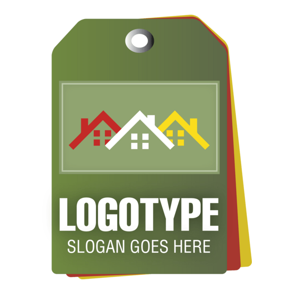 Real Estate Badge Logo PNG Vector