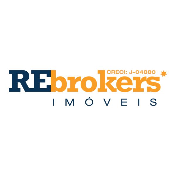 Rebrokers Imobiliária Logo PNG Vector