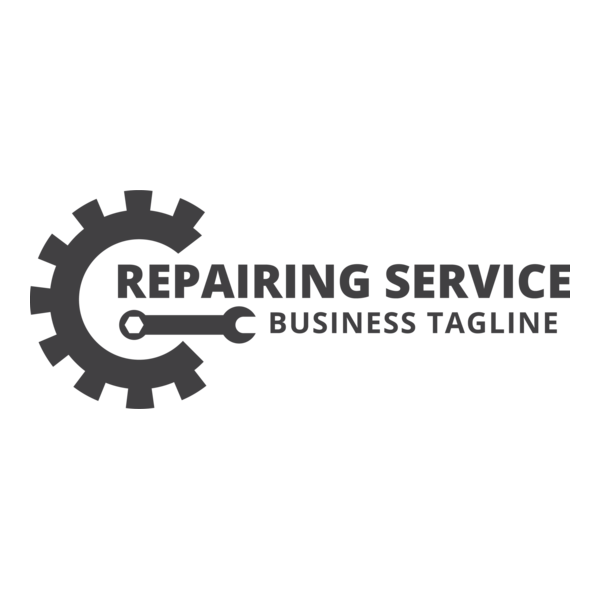 Repairing Service Logo PNG Vector