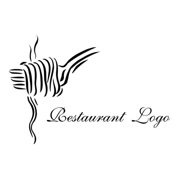 Restaurant Nudles Food Logo PNG Vector