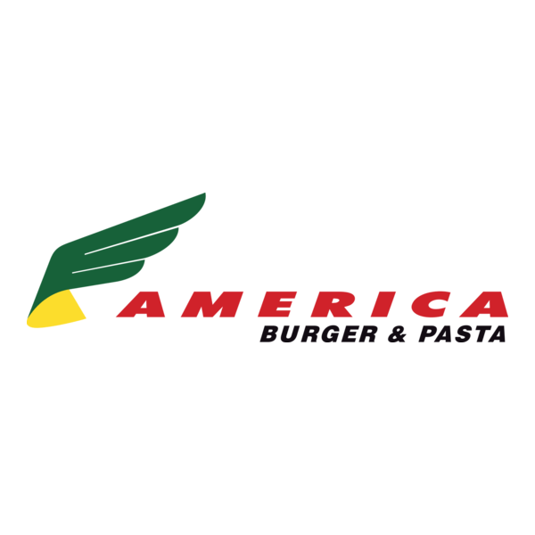 Restaurante America Burger & Pasta Logo PNG Vector