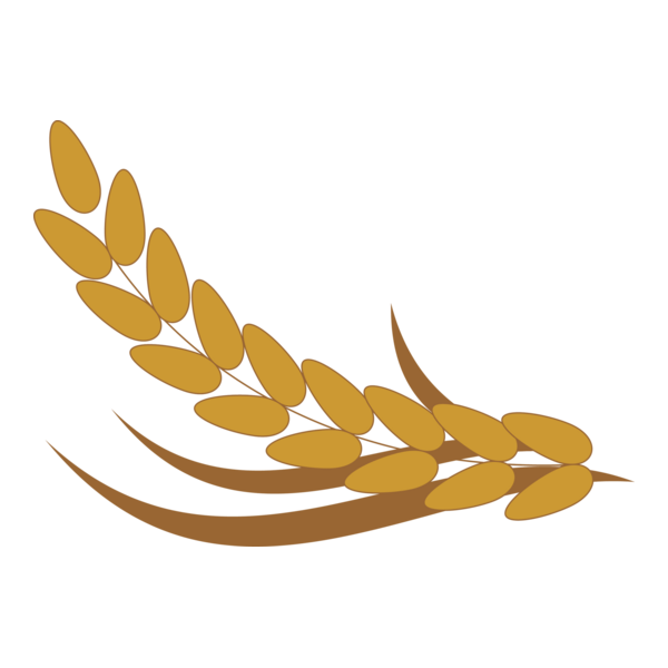 Rice Food Logo PNG Vector