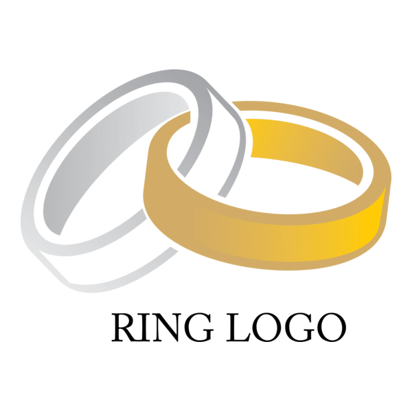 Ring Design Logo PNG Vector