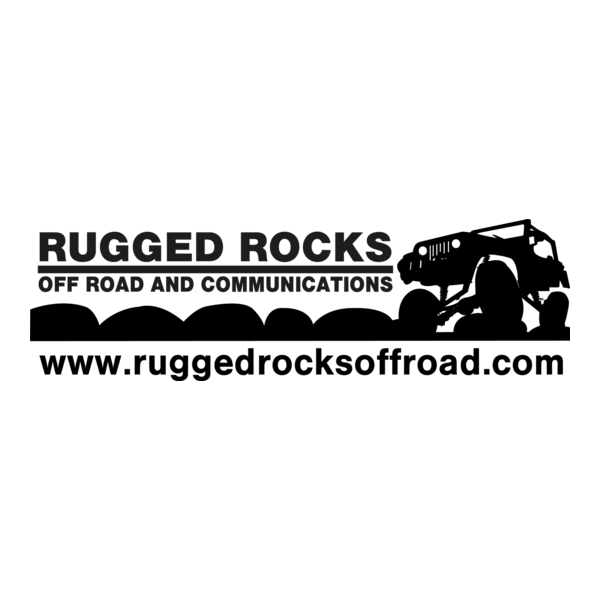Rugged Rocks Off Road Logo PNG Vector