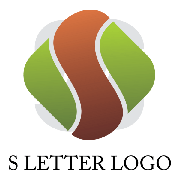S Letter Design Logo PNG Vector