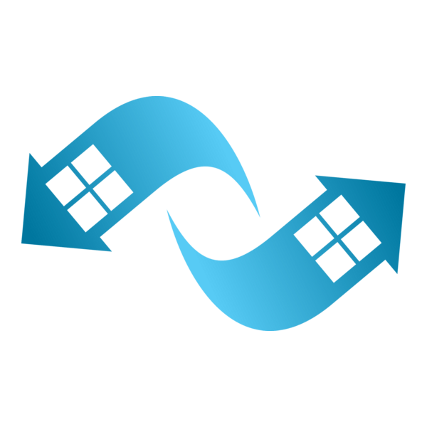 S Letter House Logo PNG Vector