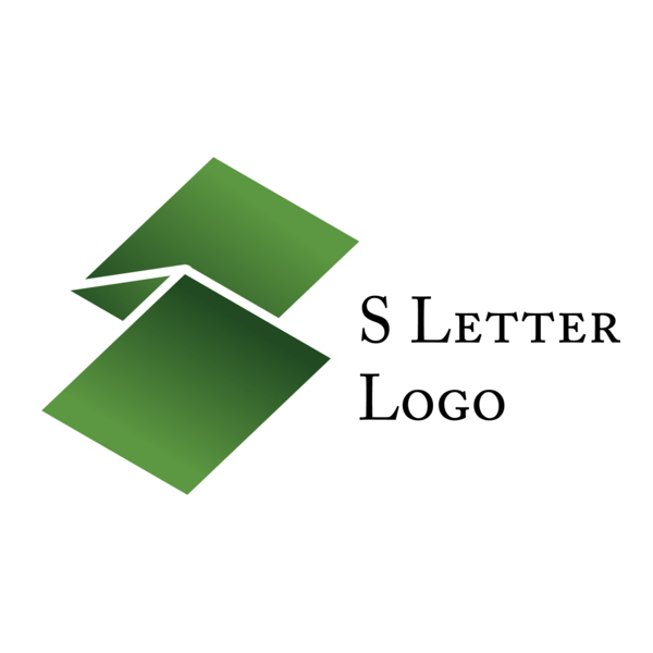 S Letter Logo PNG Vector