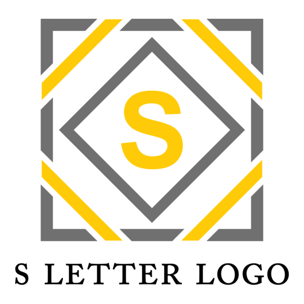 S Letter Logo PNG Vector