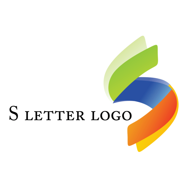 S Letter Logo PNG Vector