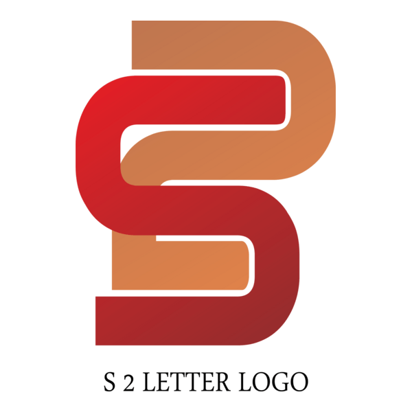 S2 Letter Logo PNG Vector