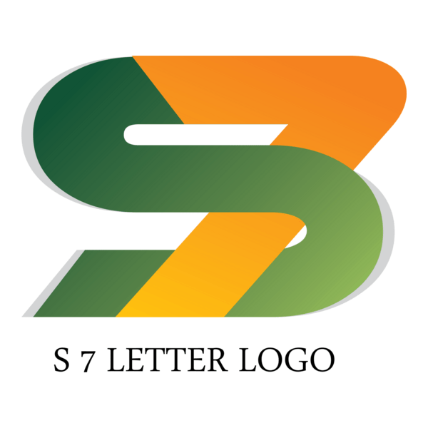 S7 Letter Logo PNG Vector