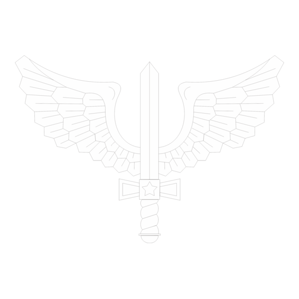 Sabre alado Logo PNG Vector