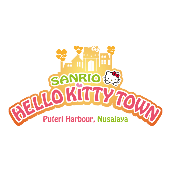 Sanrio Hello Kitty Town Logo PNG Vector