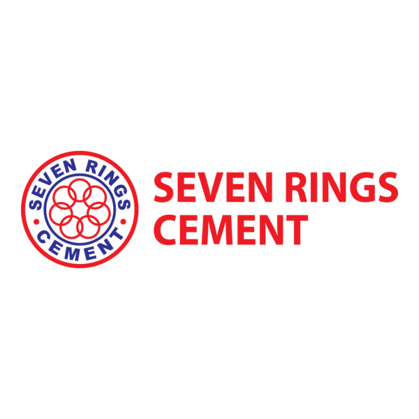 Seven Rings Cement Logo PNG Vector