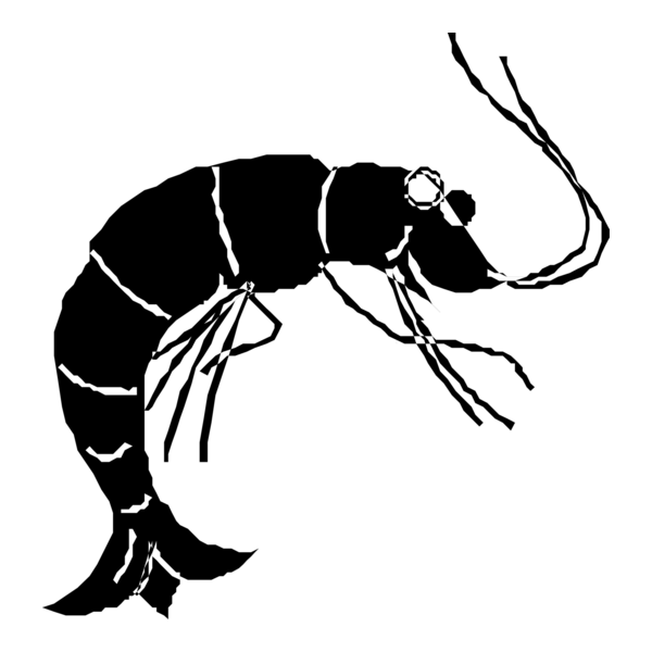 Shrimp Logo PNG Vector
