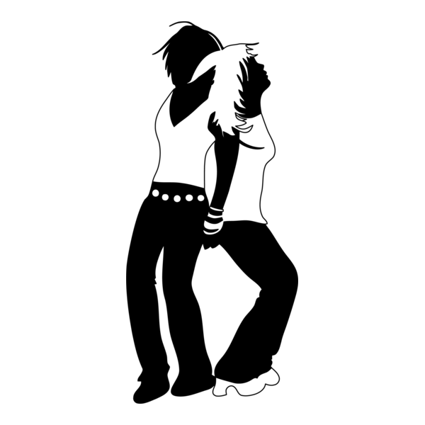 Silhouette Woman Logo PNG Vector