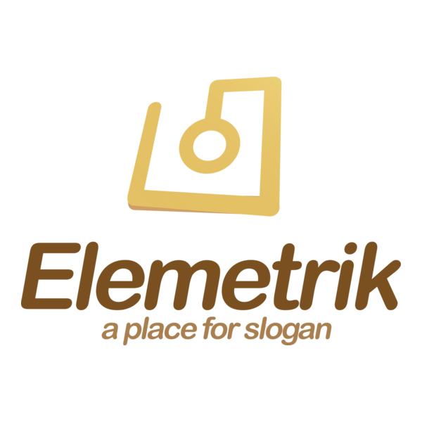 Simple Electronic Logo PNG Vector