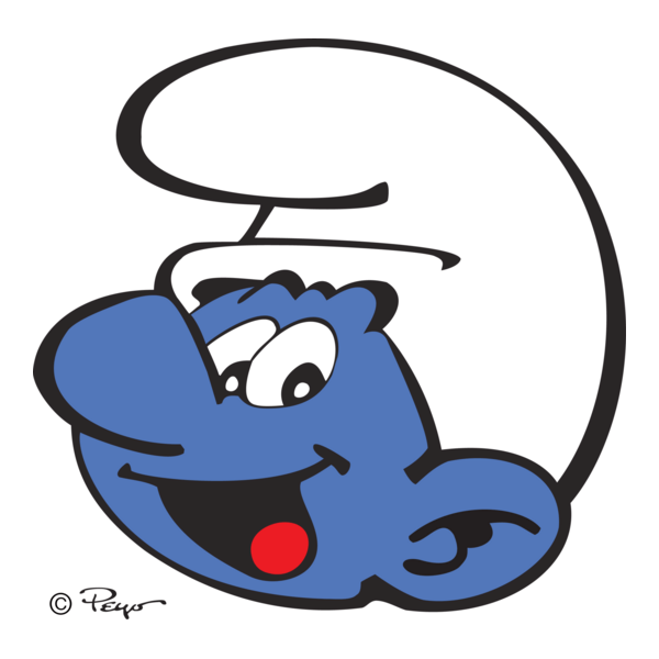 Smurf (fiction) Logo PNG Vector