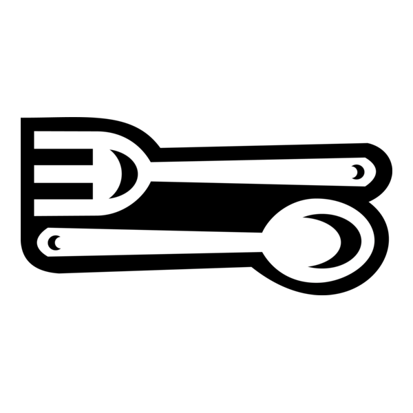 Spoon Fork Logo PNG Vector