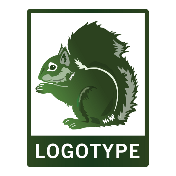 Squirrel Logo PNG Vector