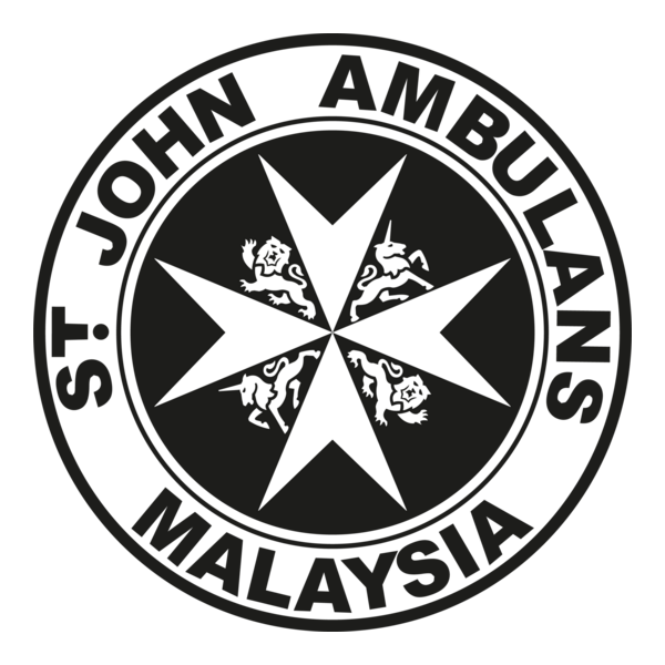 St John Ambulance Malaysia Logo PNG Vector