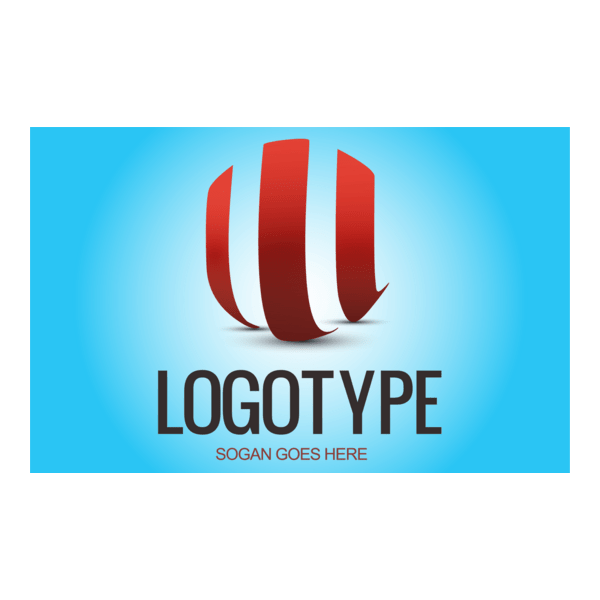 Stripy Circle Business Logo PNG Vector