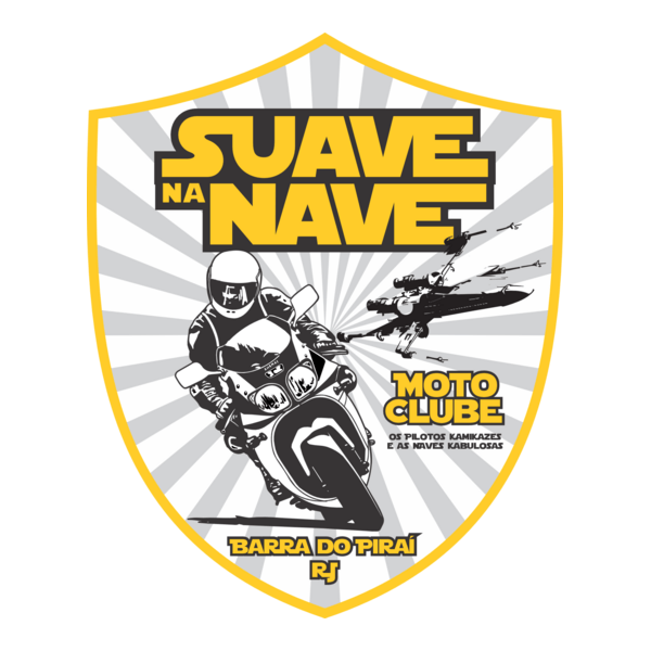 Suave Na Nave Moto Clube Logo PNG Vector