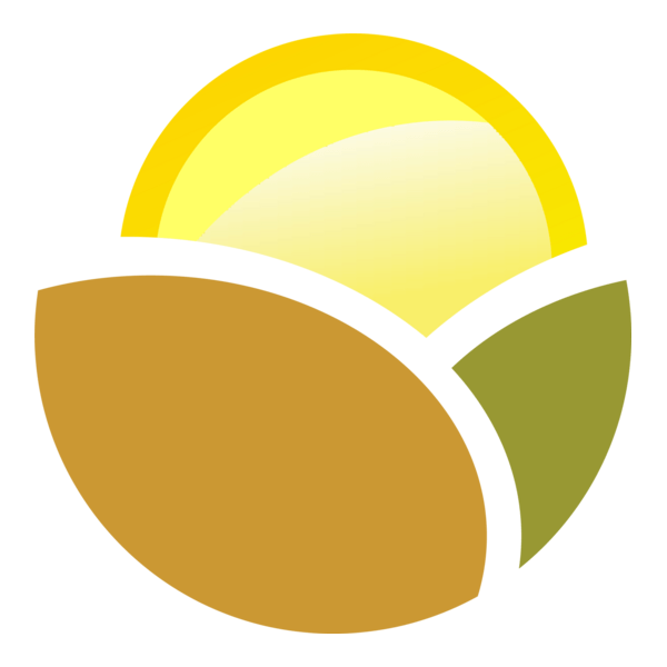 Sun Green Logo PNG Vector