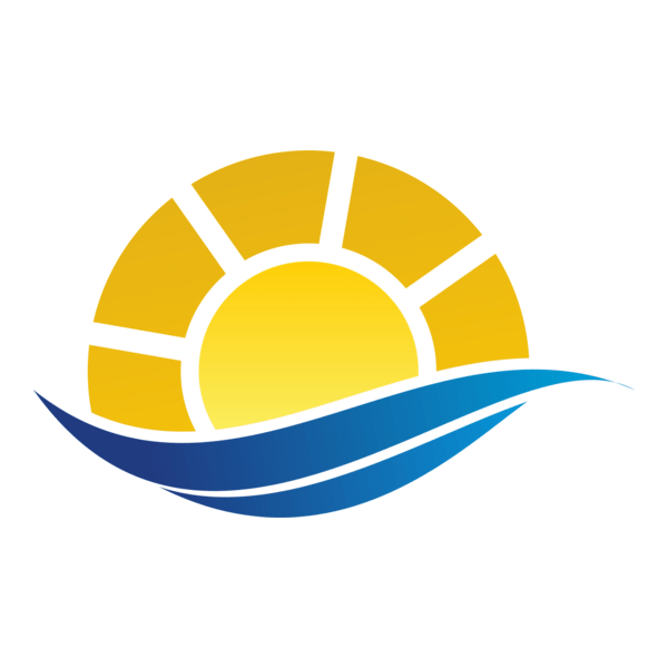 Sunset Art Logo PNG Vector