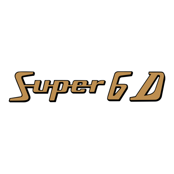 Super 6D Logo PNG Vector