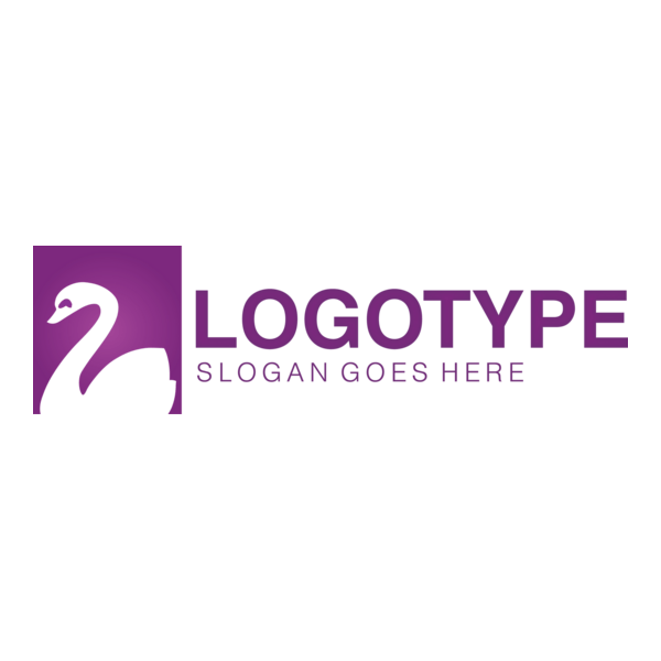 Swan Logo PNG Vector