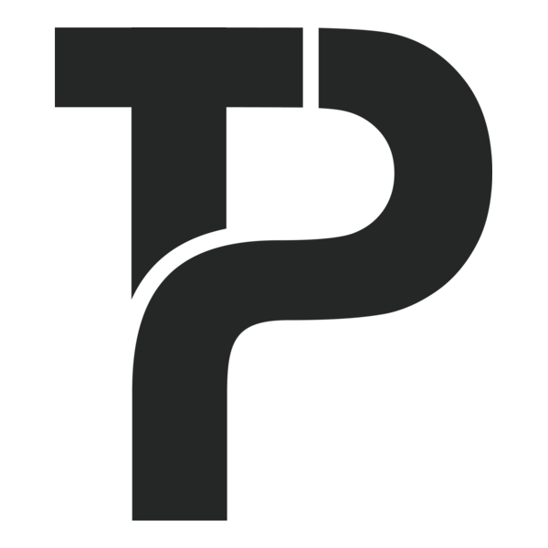 T P Letter Logo PNG Vector