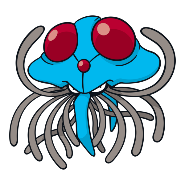 Tentacruel Logo PNG Vector