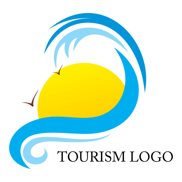 Tourism Design Logo PNG Vector