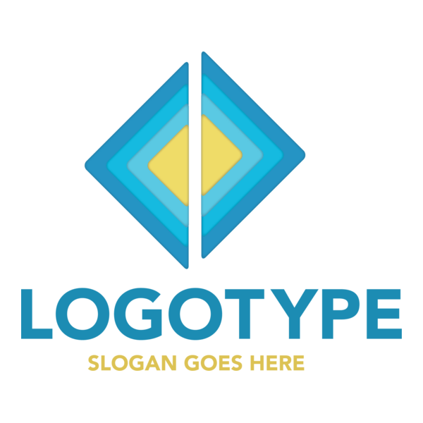 Triangles Logo PNG Vector