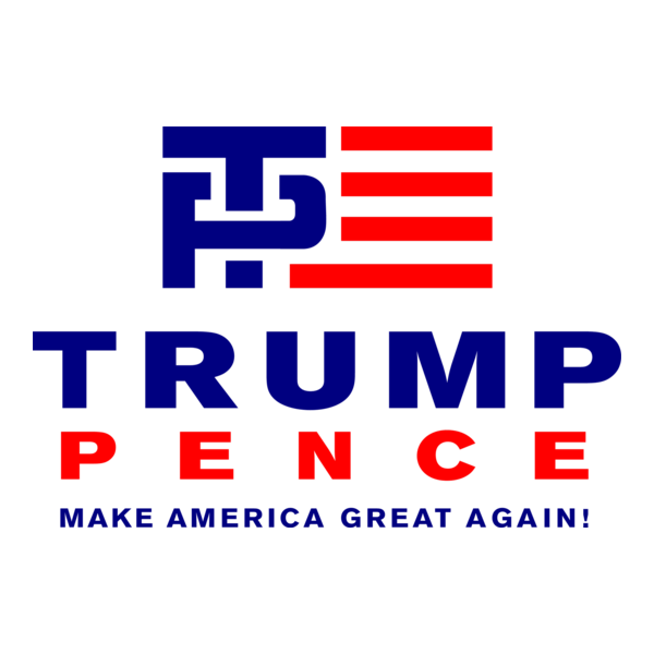Trump Pence Logo PNG Vector