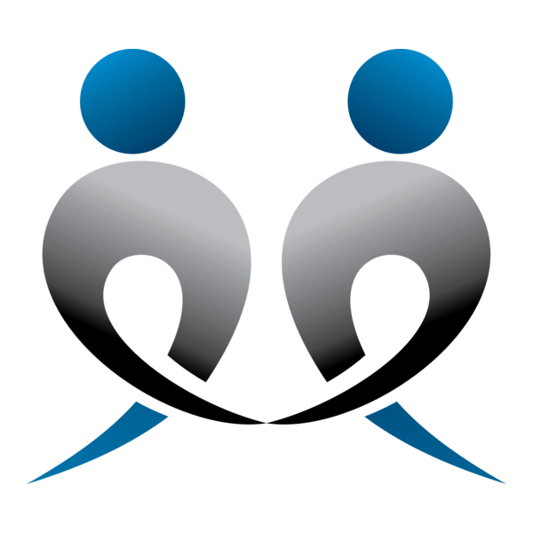 Two People Logo PNG Vector