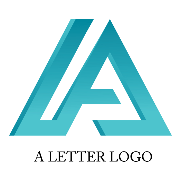 U A Letter Logo PNG Vector