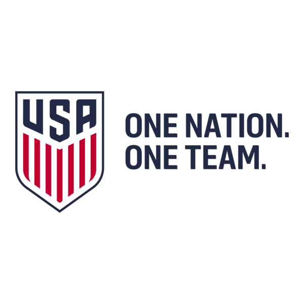 USA One Nation One Team Logo PNG Vector